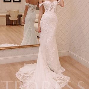 Off the shoulder Mermaid